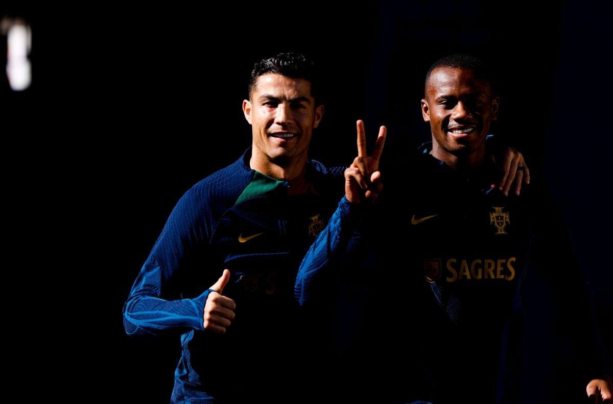 FOTO | Así quedó Cristiano Ronaldo tras golpe en la nariz con Portugal