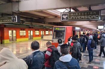 Línea 3 del Metro reanuda completamente el servicio de Indios Verdes a Universidad