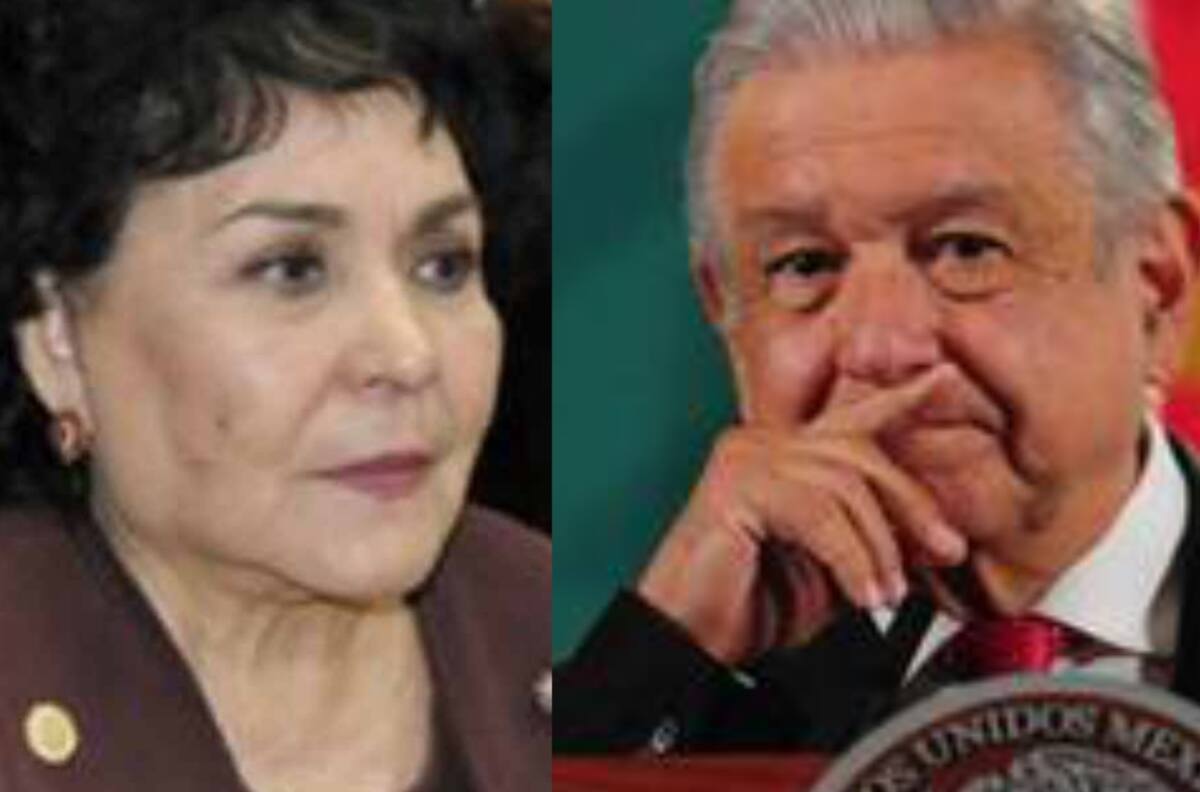AMLO recordó cariñosamente a Carmelita Salinas