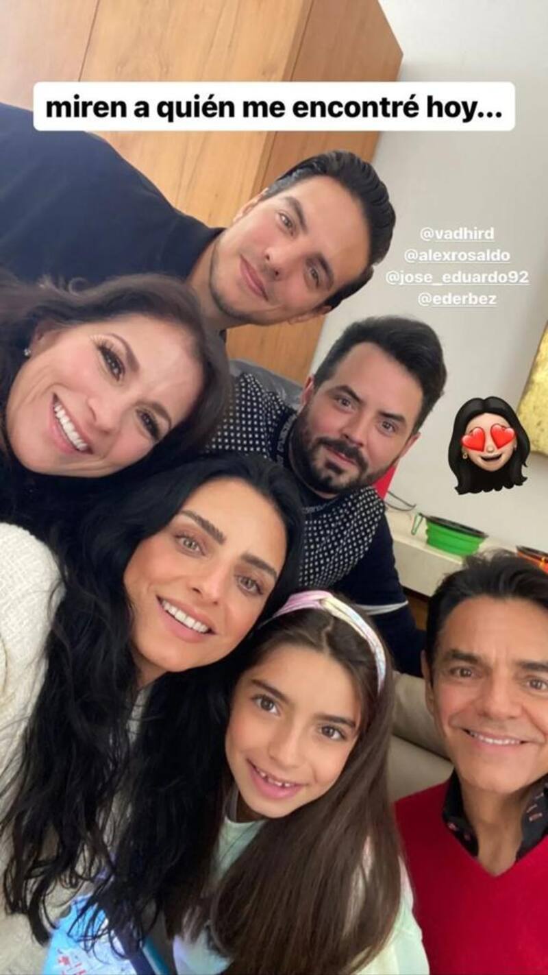 Eugenio Derbez se reencuentra con sus hijos tras un año de no verse