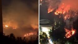 Fuerte ola de incendios arruina la Navidad de cientos de familias en Viña del Mar, Chile | VIDEOS