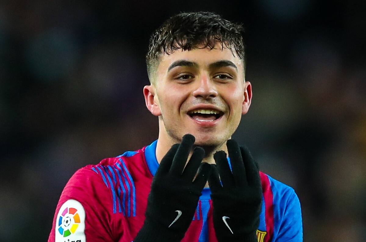 Con un golazo de Pedri, Barcelona derrotó al Sevilla