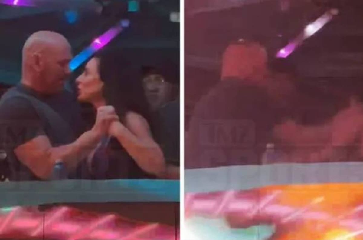 VIDEO | Presidente de la UFC, Dana White, intercambia golpes con su esposa Anne White