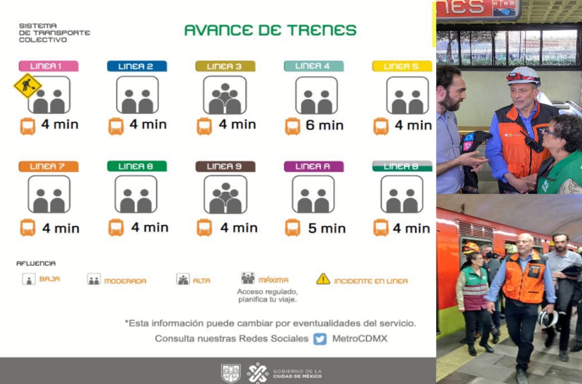 ¿Habrá servicio este martes 24 en la Línea 7 del Metro?