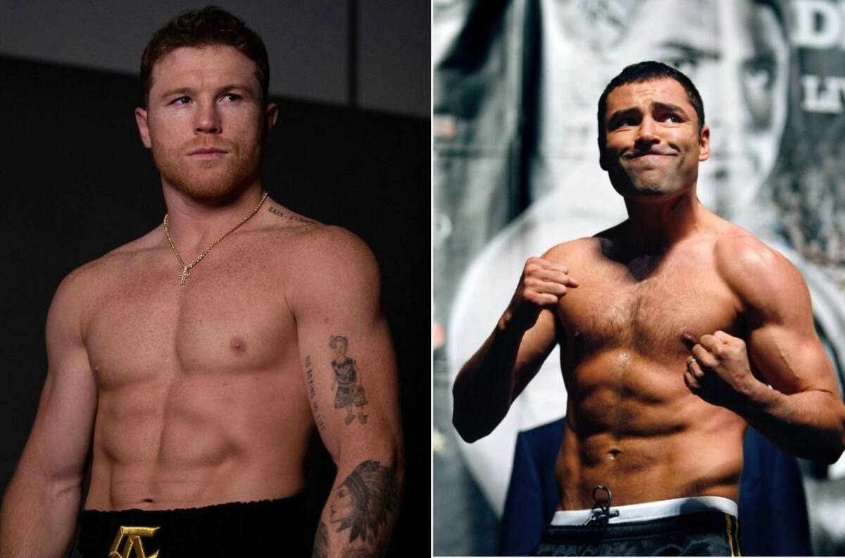 Óscar de la Hoya arremete otra vez contra Canelo Álvarez: “voy por ti”