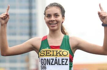 ¡Brillante! Alegna González consigue el quinto lugar para México en marcha