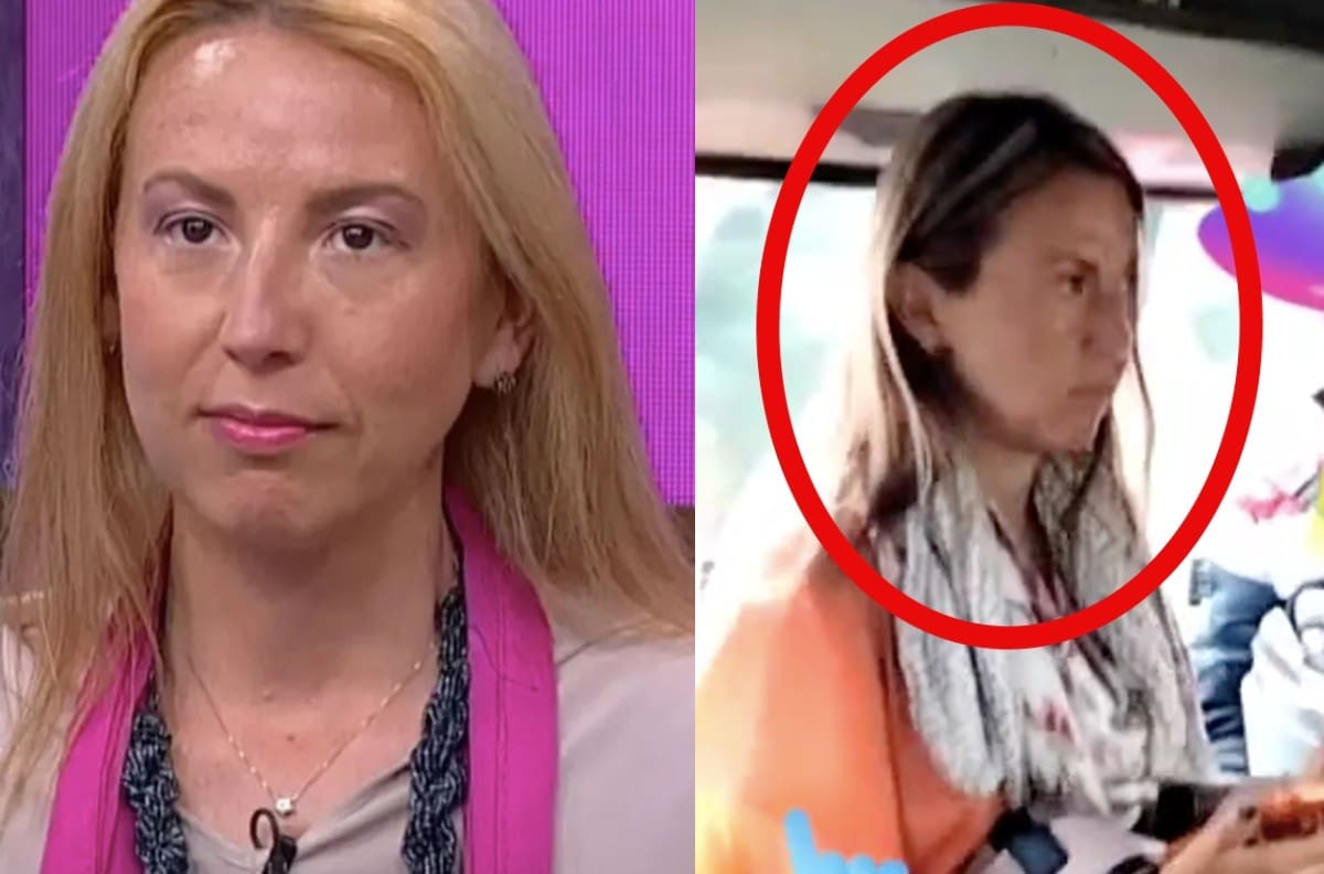 VIDEO | Captan a Mafe Walker, mujer que habla 'alienígena', viajando en una combi