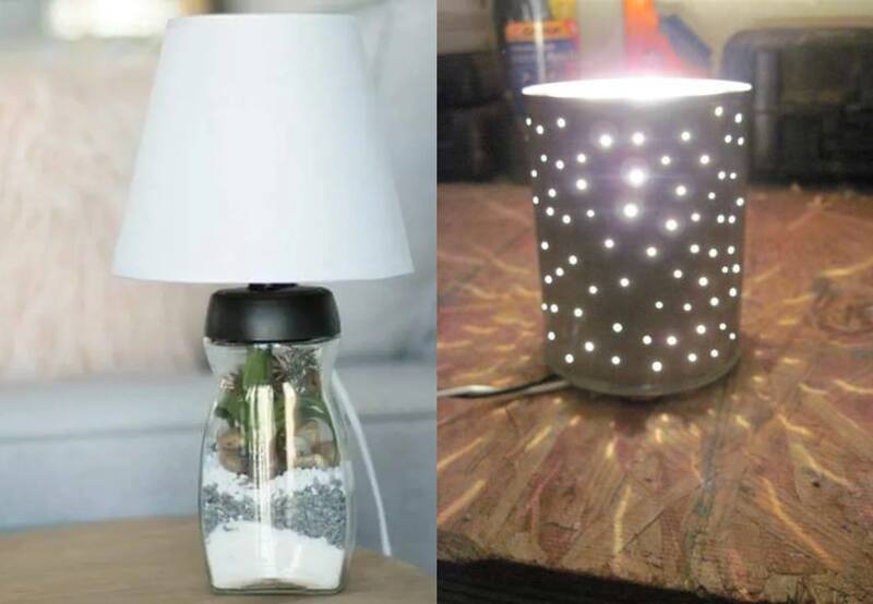 Los tarros y frascos de café son receptáculos útiles para una gran multiplicidad de cosas.