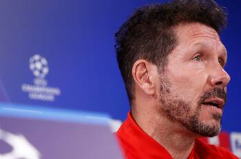 Diego Simeone habló sobre rumores de su salida del Atlético de Madrid