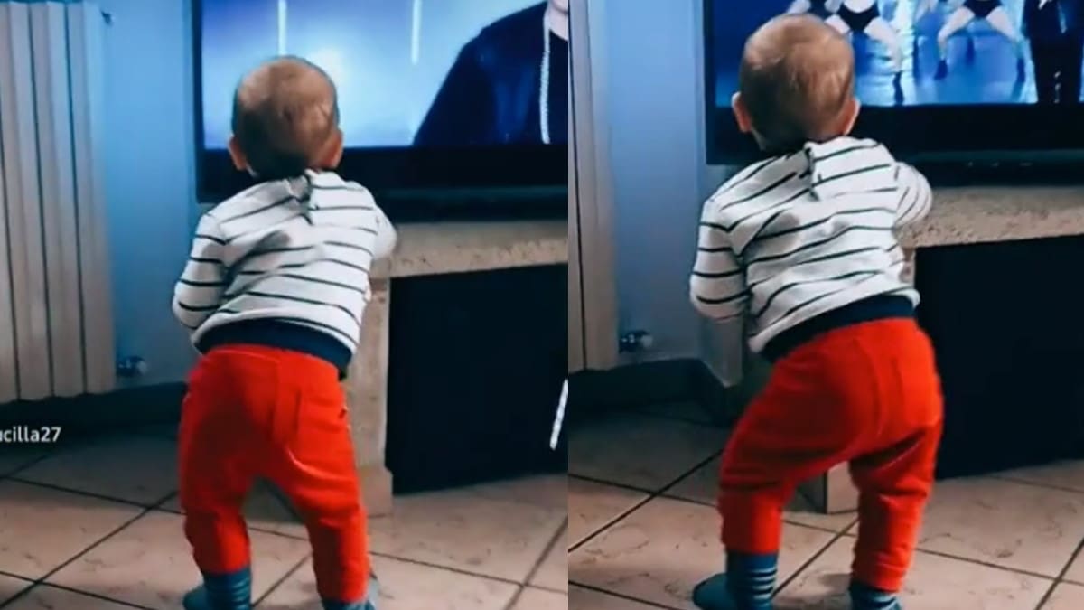 VIDEO: Bebé es captado bailando reggaetón y se vuelve viral