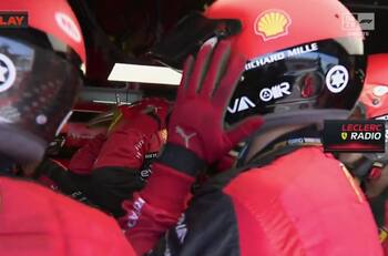 VIDEO | El grito de Charles Leclerc tras choque que sufrió en el Gran Premio de Francia