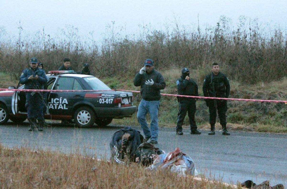 Violencia extrema: Decapitaron a ocho presuntos sicarios en Michoacán