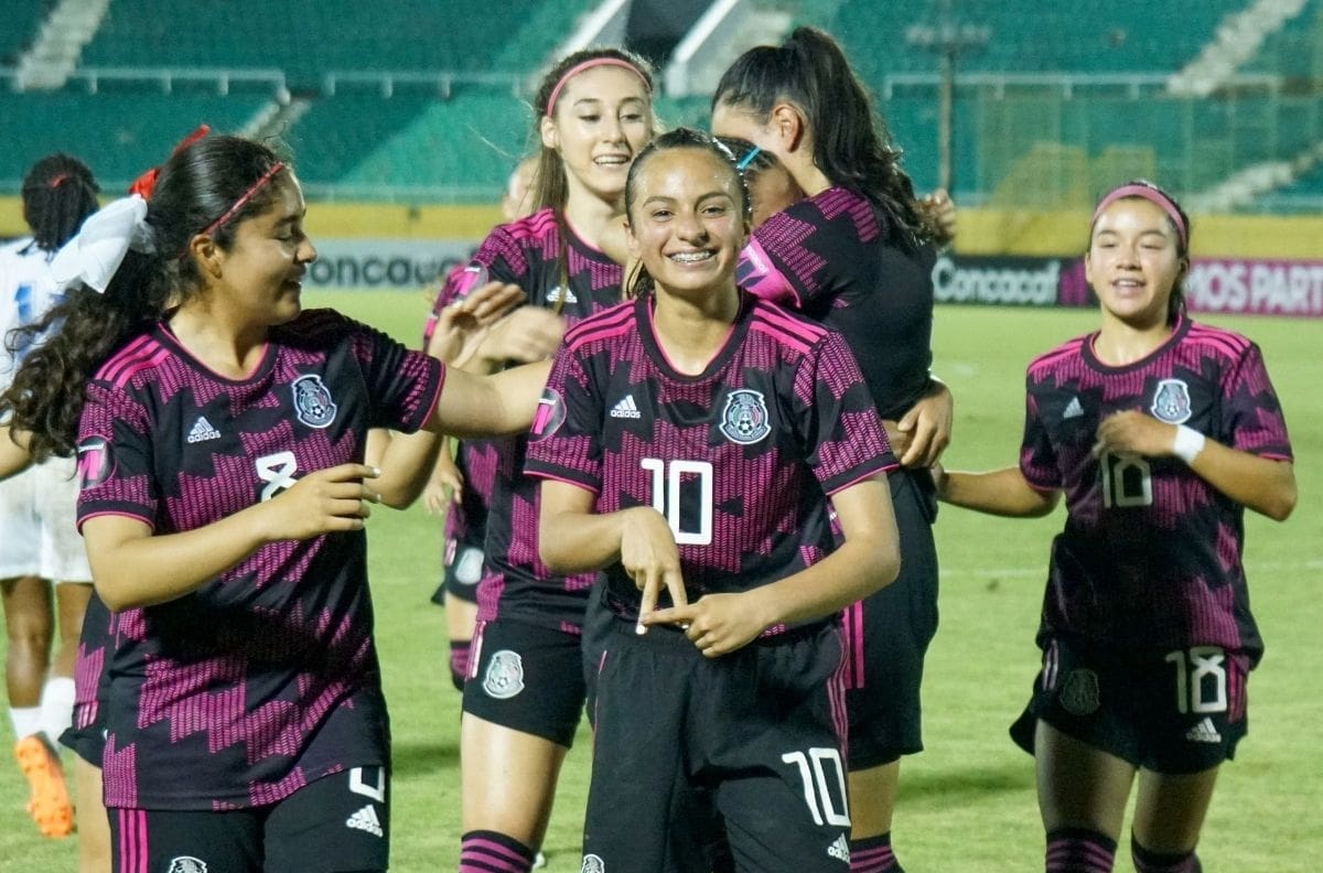 El Tri Femenil Sub-17 venció 7-0 a Panamá en el Premundial Femenil de la Concacaf