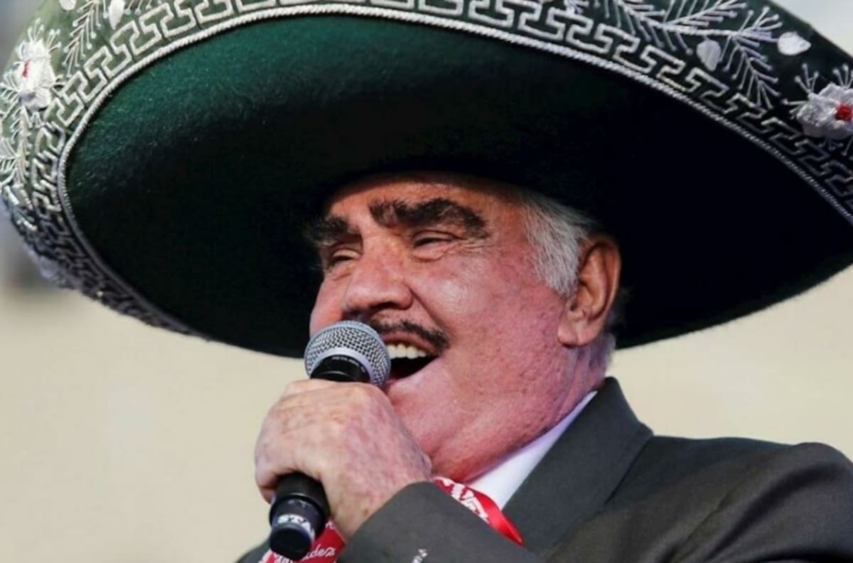 Vicente Fernández Jr. habla de la salud de su padre y agradece muestras de cariño