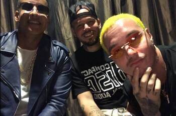 Residente cuenta qué hay detrás de la foto con J Balvin: "Se burló de mí desde que me conoció"