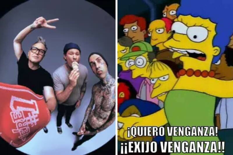 Estos son los mejores memes tras la cancelación de gira de Blink-182.