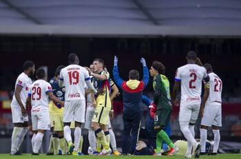 América perdió en el Estadio Azteca en contra del Olimpia 1-0