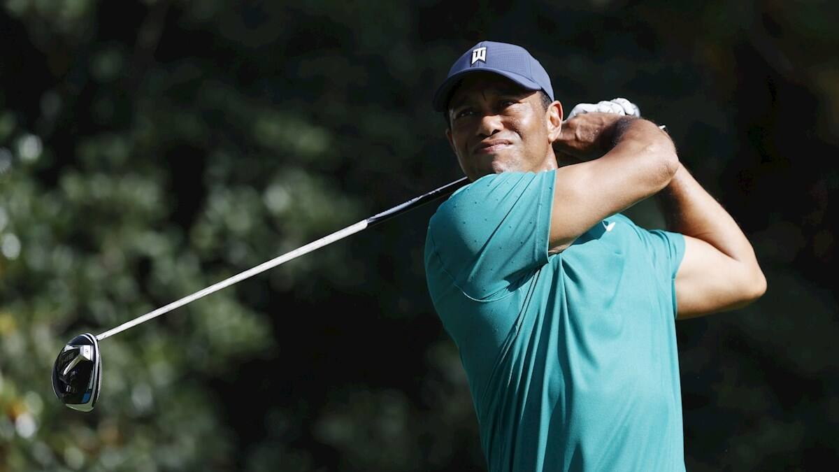 Tiger Wood regresó al golf tras el terrible accidente en el que casi pierde la vida