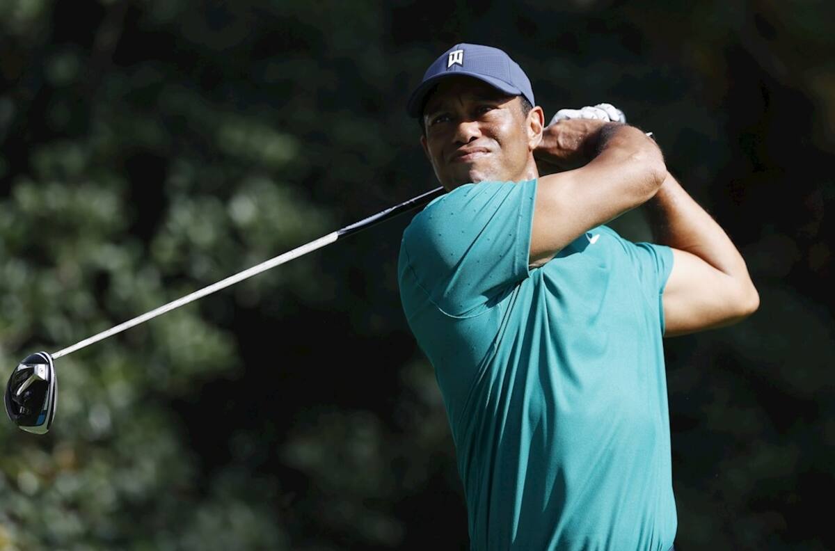 Tiger Wood regresó al golf tras el terrible accidente en el que casi pierde la vida