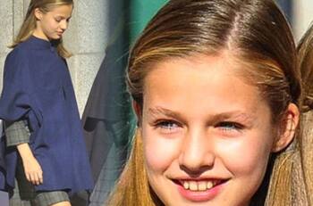 La princesa Leonor invita a sus nuevos compañeros de bachillerato al Palacio