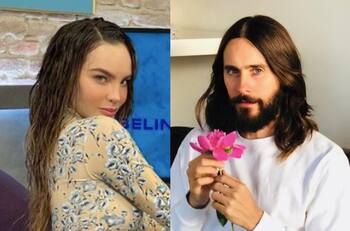 Belinda habló de Jared Leto después de confirmar que se tatuaría su nombre