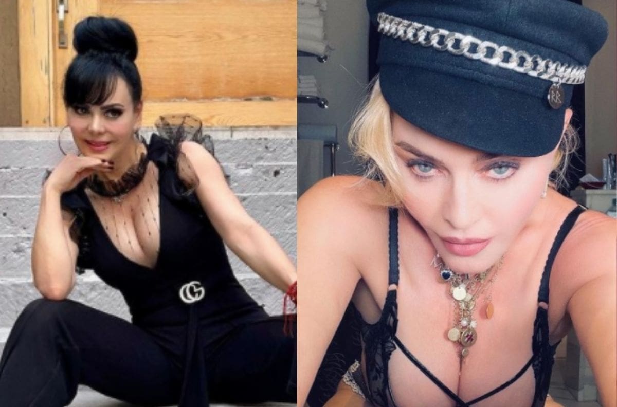 Comparan a Maribel Guarda con Madonna y así responde la actriz