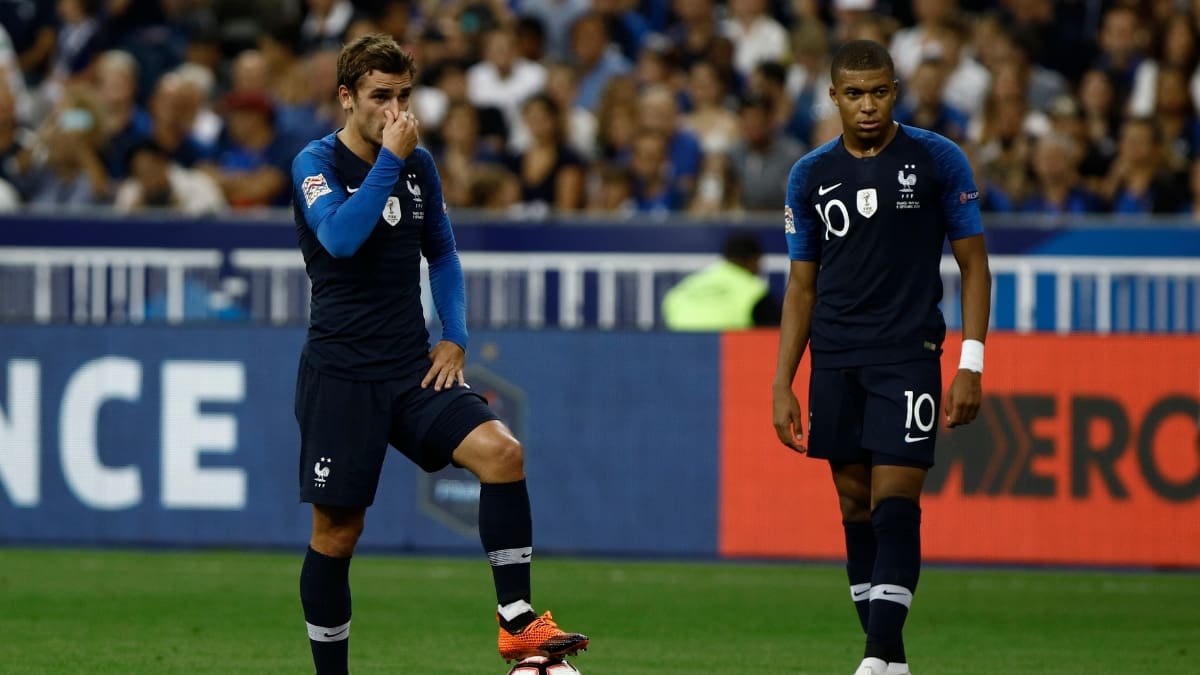 Mbappé y Griezmann habrían llevado mala relación durante la Eurocopa