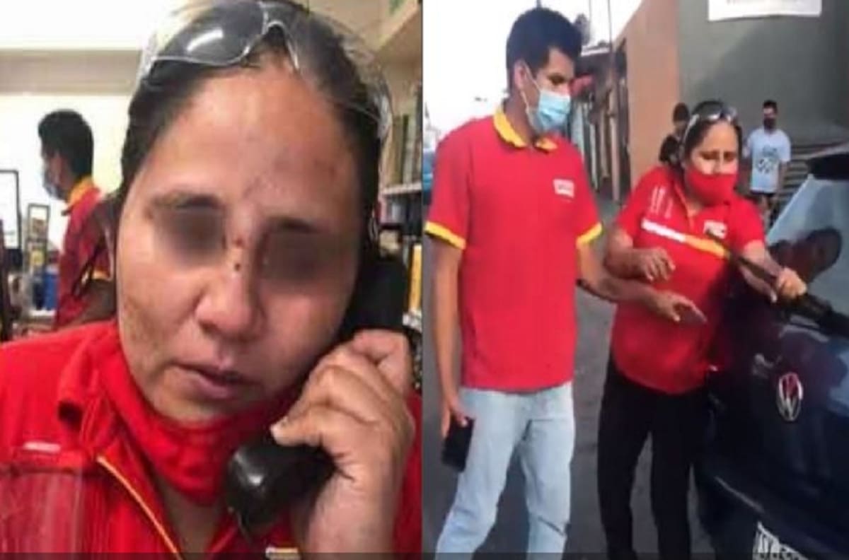 VIDEO: Borrachos golpean con botella a cajera del OXXO