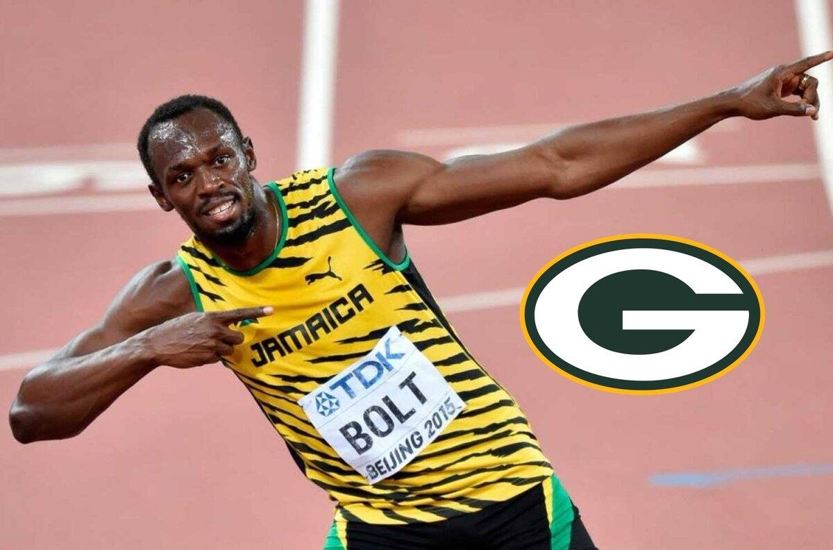 Usain Bolt habló sobre Aaron Rodgers y su futuro en Green Bay