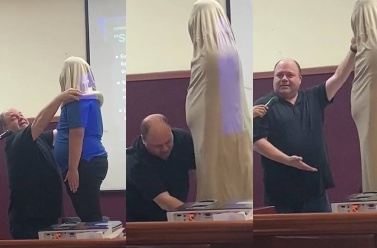 VIDEO | La explicación de cómo poner un preservativo de este profesor se volvió viral