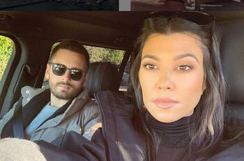 Scott Disick está loco con el compromiso de Kourtney Kardashian, la madre de sus tres hijos