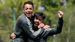 Chicharito Hernández manda emotivo mensaje a Oribe Peralta tras su retiro