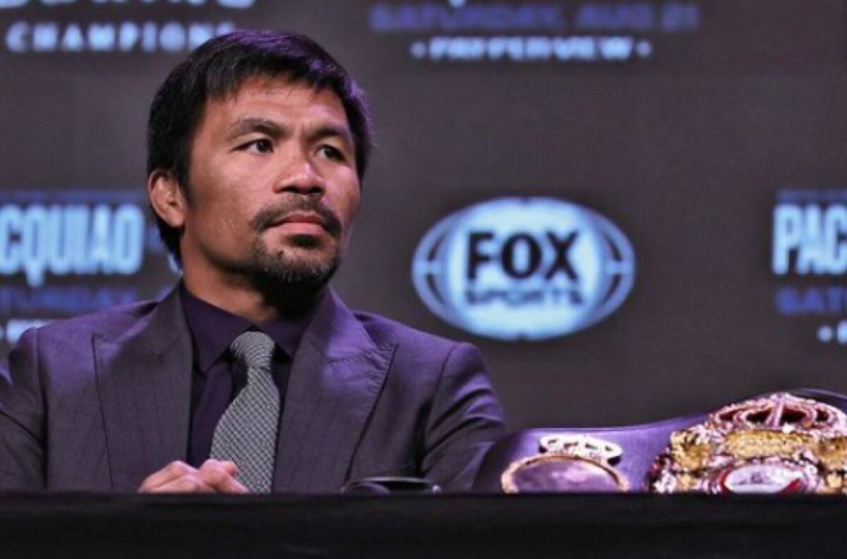Manny Pacquiao no se guardó los elogios para Canelo Álvarez