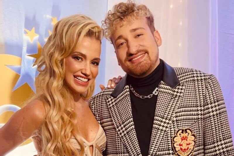 Fanny Lu y Teo en sus redes sociales / Créditos: Instagram