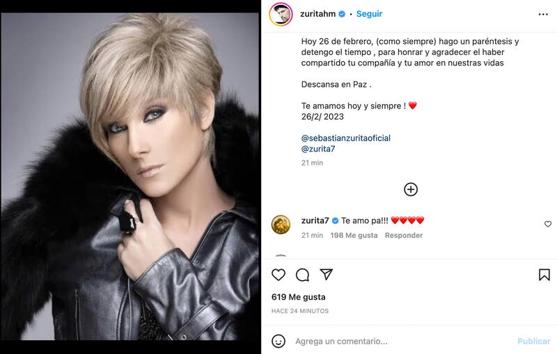 su esposo Humberto Zurita le dedicó conmovedor mensaje en su 4to aniversario luctuoso.