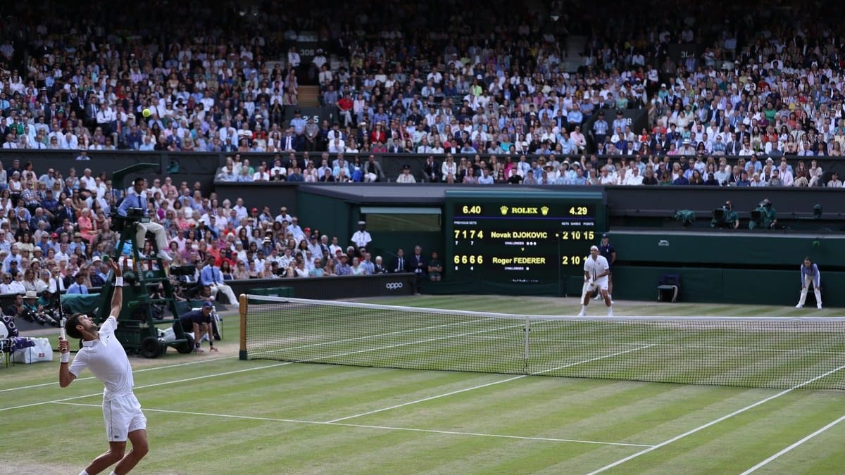 Djokovic y Federer encabezan octavos de final en Wimbledon