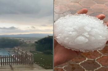 VIDEOS | Así se vivió la intensa granizada que azotó a Girona, España. Un bebé murió y varias personas resultaron heridas