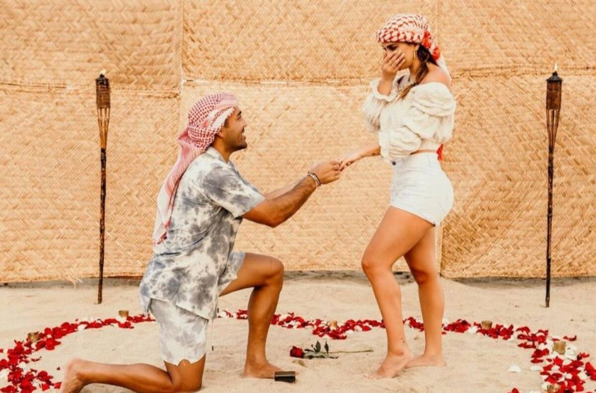 Marco Fabián le propuso matrimonio a su novia en Dubái