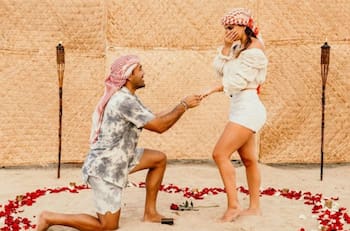 Marco Fabián le propuso matrimonio a su novia en Dubái