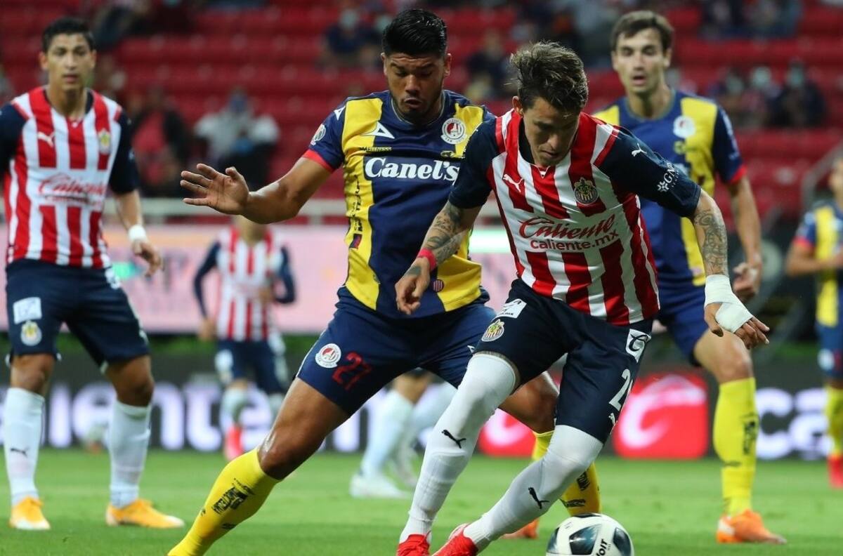 Chivas pierde 2-1 contra el Atlético de San Luis