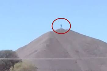 Supuesto avistamiento de gigante en Aguascalientes se hace viral | VIDEO