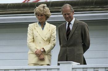 Así fue la cercana relación entre el Príncipe Felipe de Edimburgo y Lady Di, la apoyó luego del divorcio