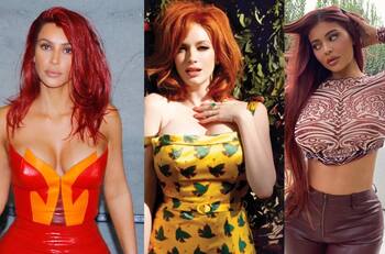 Rojo: El color de cabello que traen todas las famosas para 2022