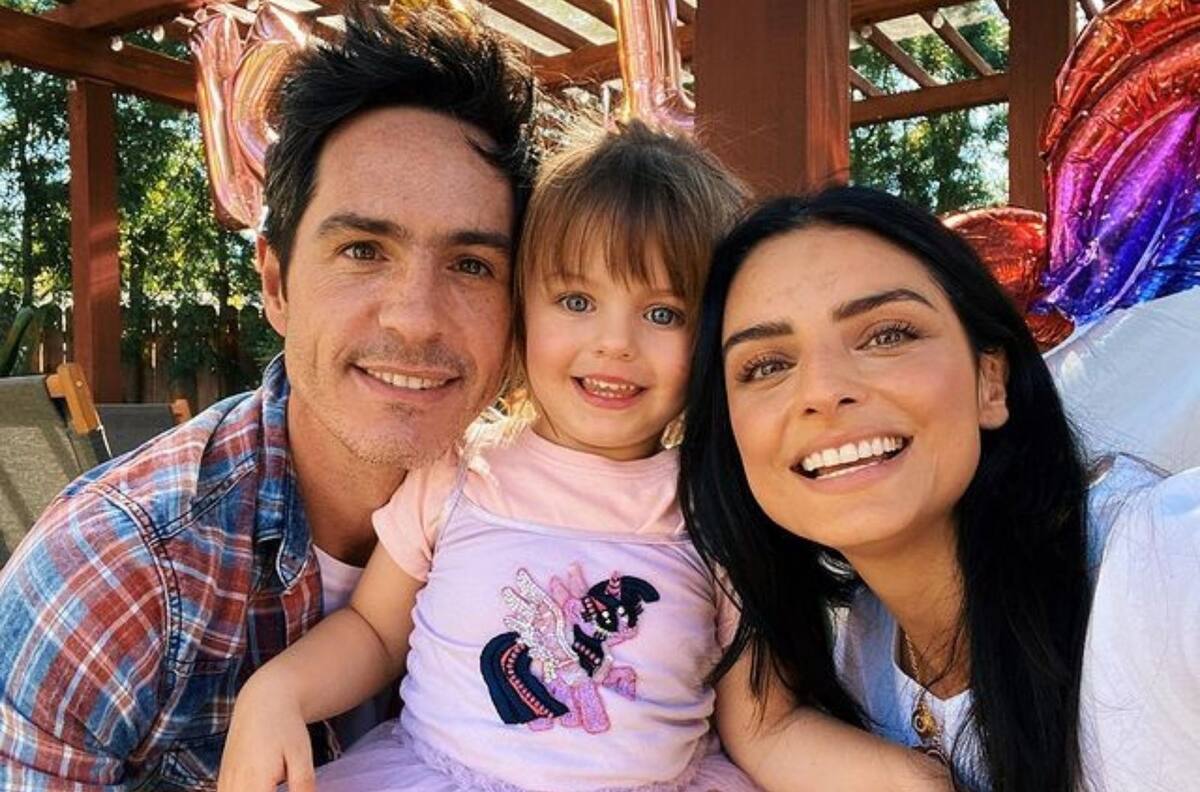 ¡Más felices que nunca!: Aislinn Derbez y Mauricio Ochmann celebran los tres años de su hija Kailani
