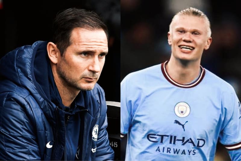 Frank Lampard deseó el fichaje Erling Haaland en su primera etapa con el Chelsea. (Especial)