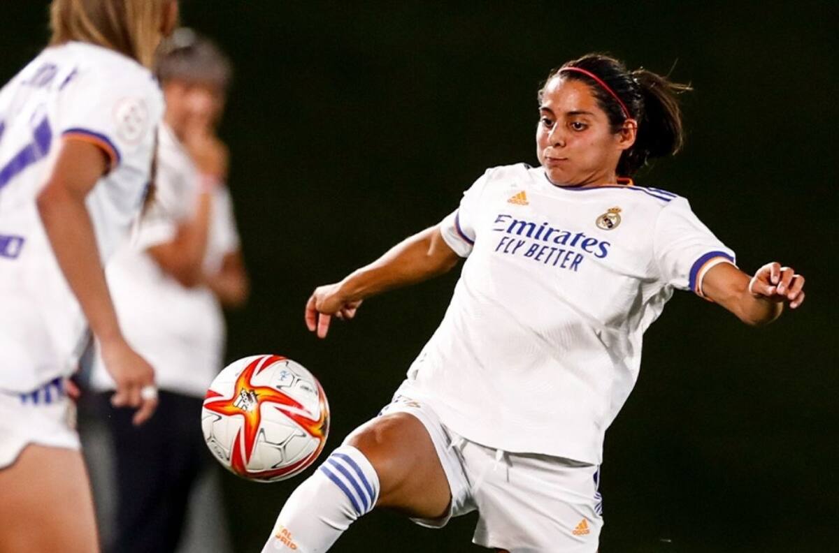 Kenti Robles anotó el primer gol del Real Madrid en Champions