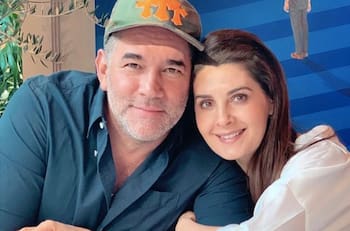 Mayrín Villanueva dice tener un matrimonio "moderno" porque Eduardo Santamarina lava y plancha