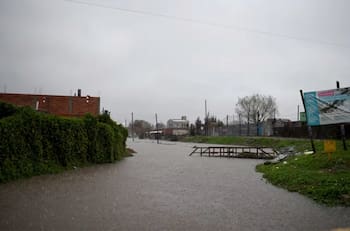 VIDEO | Se inunda una ciudad en Argentina en medio de fuerte temporal