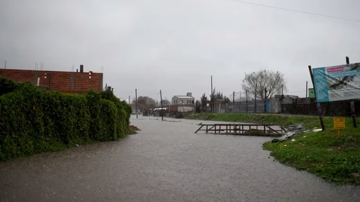Inundaciones en La Plata, Argentina.