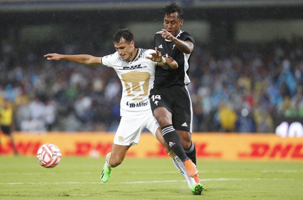 Pumas y Celta de Vigo empataron 1-1 en Ciudad Universitaria